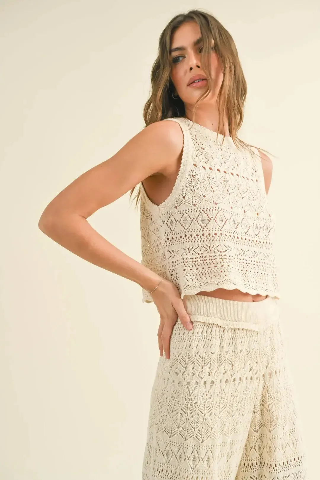MIX AND MATCH CROCHET PATTERN BUTTON BACK TOP