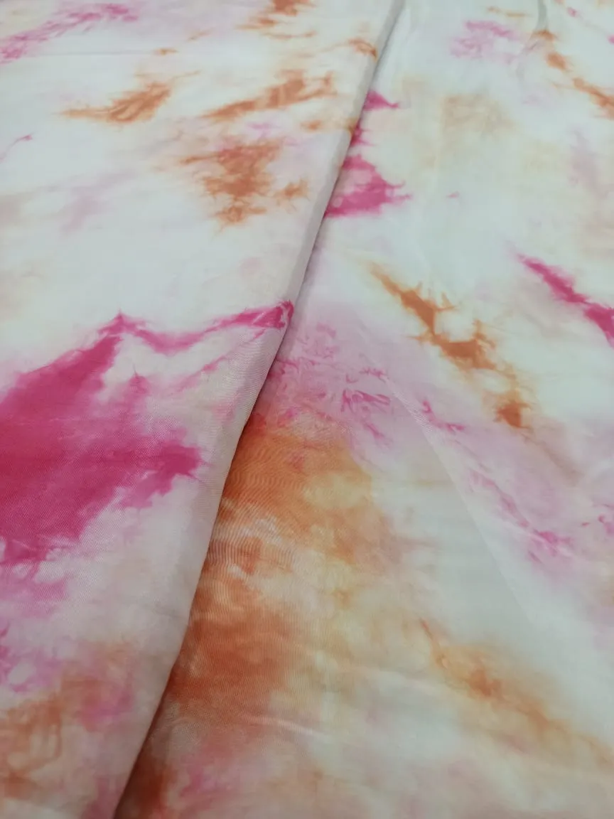 Modal Soft Muslin Tie dye Fabrics