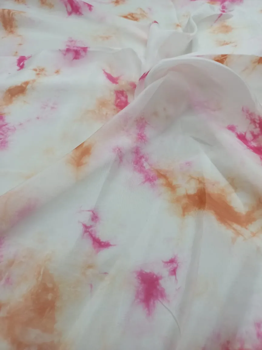 Modal Soft Muslin Tie dye Fabrics