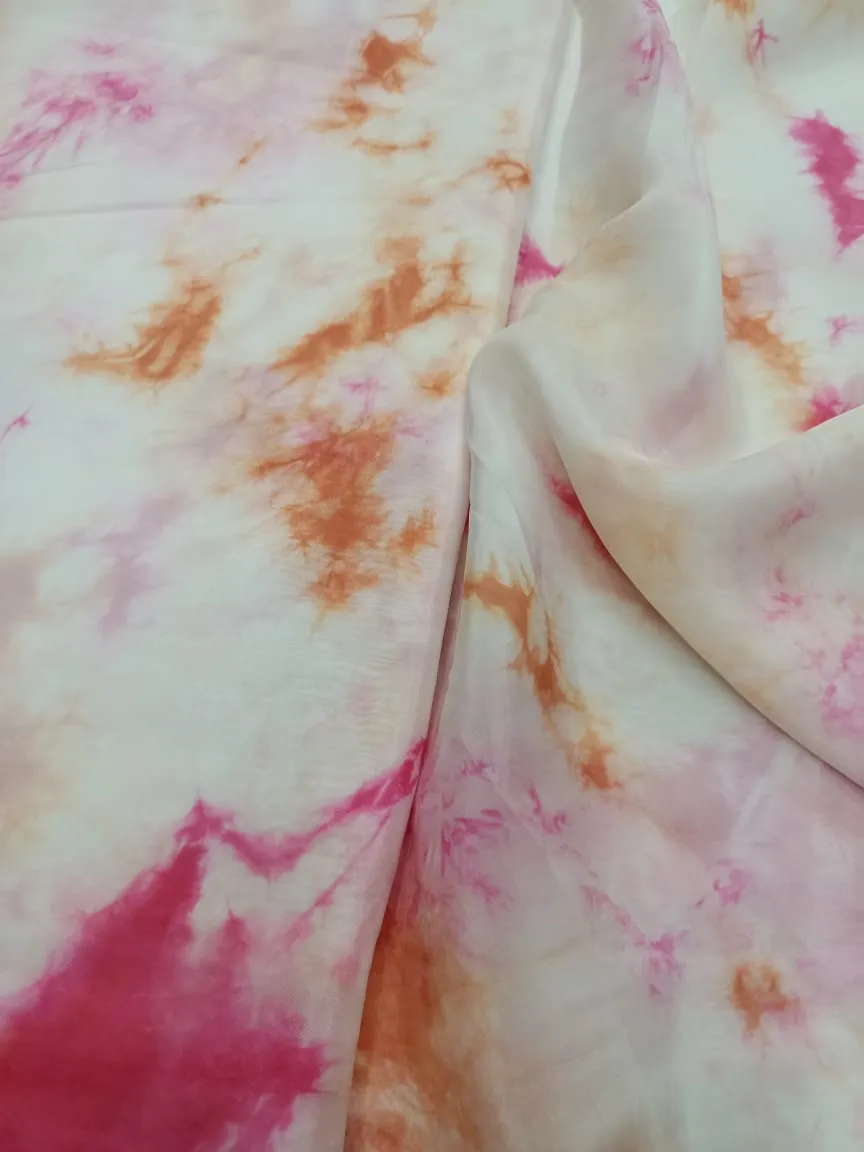 Modal Soft Muslin Tie dye Fabrics