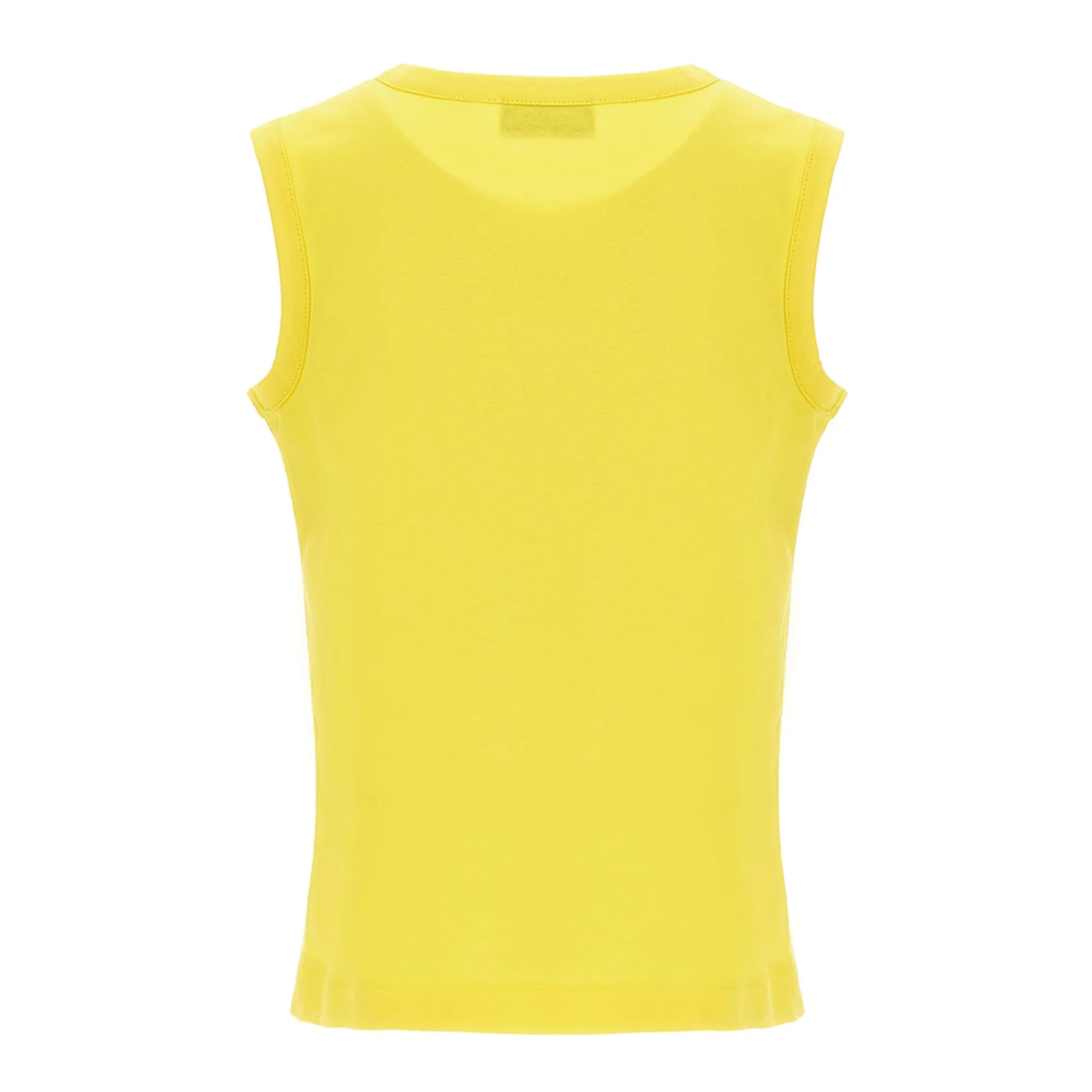 Moschino Yellow Tank Top