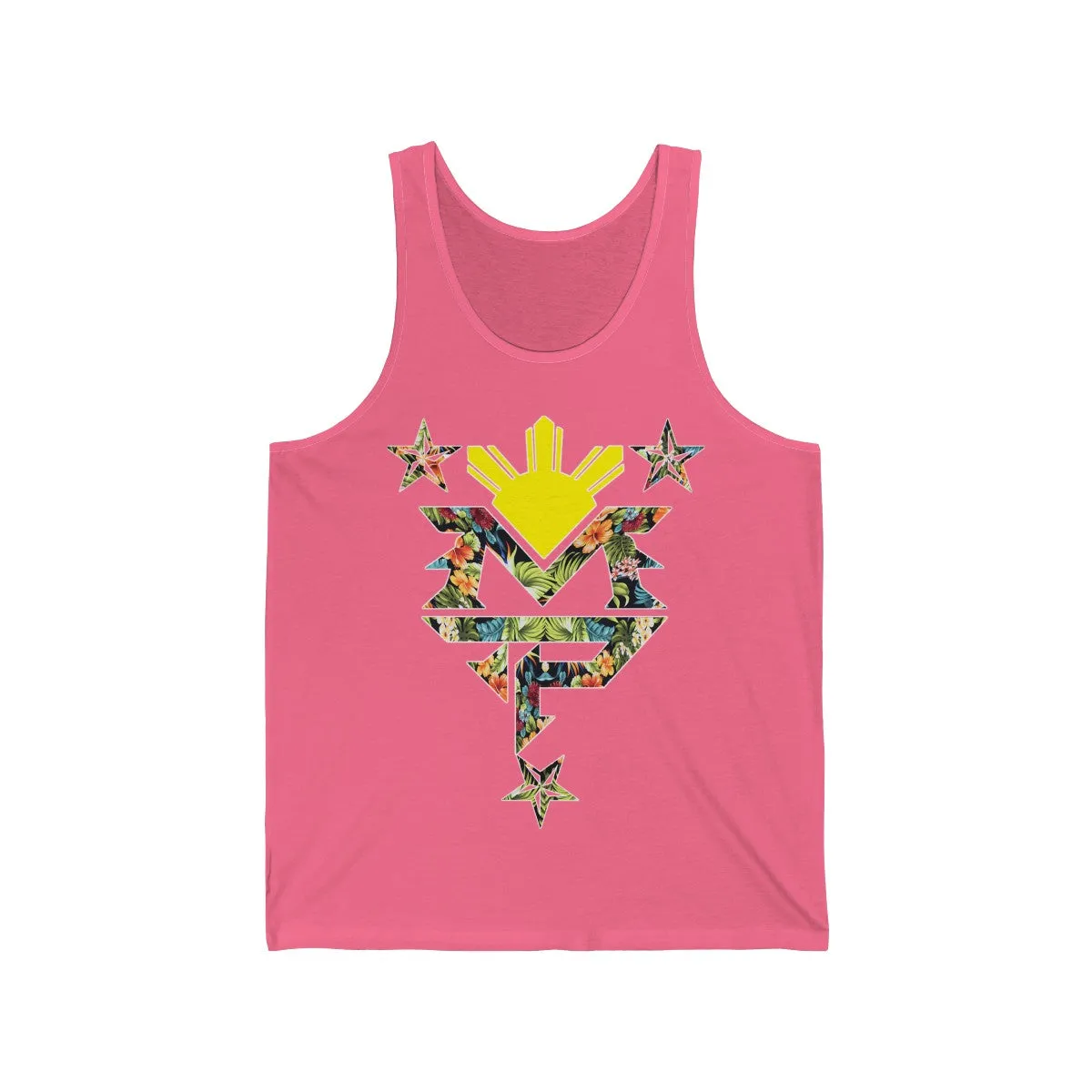 MP 3 Stars and Sun Unisex Jersey Tank
