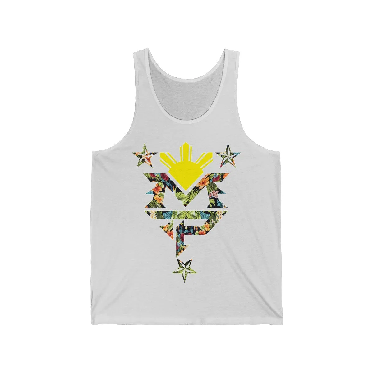 MP 3 Stars and Sun Unisex Jersey Tank