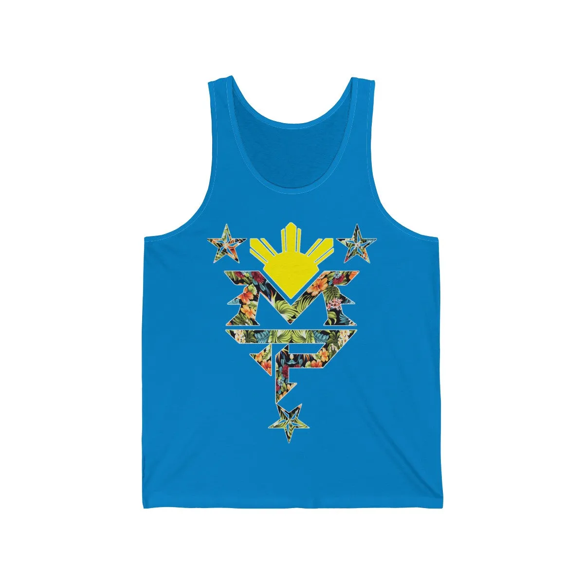 MP 3 Stars and Sun Unisex Jersey Tank