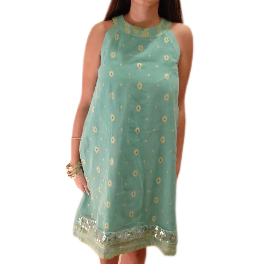 Nantucket Sleeveless Cotton Dacca Dress