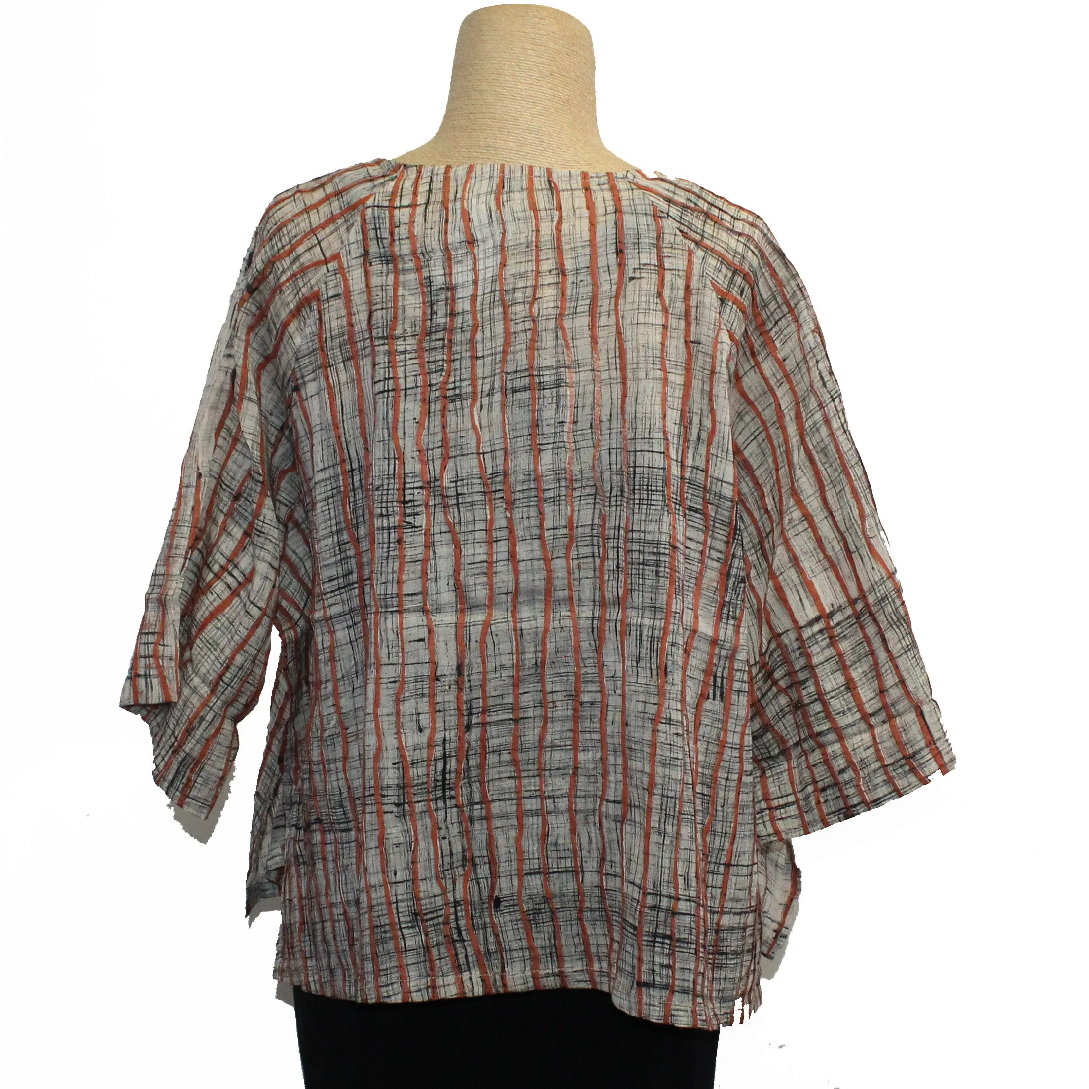 Neeru Kumar Pullover, Beige/Orange/Black, L