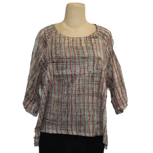 Neeru Kumar Pullover, Beige/Orange/Black, L