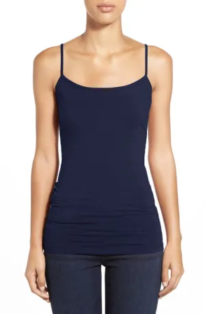 New Nordstrom Halogen Absolute Tank In Navy Peacoat, Sz L! Fits True