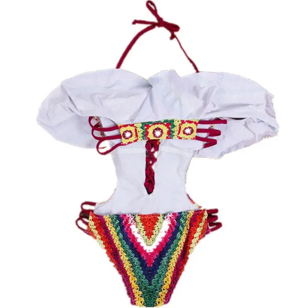 NewPush-Up Triangle Bikini Swimsuit Set