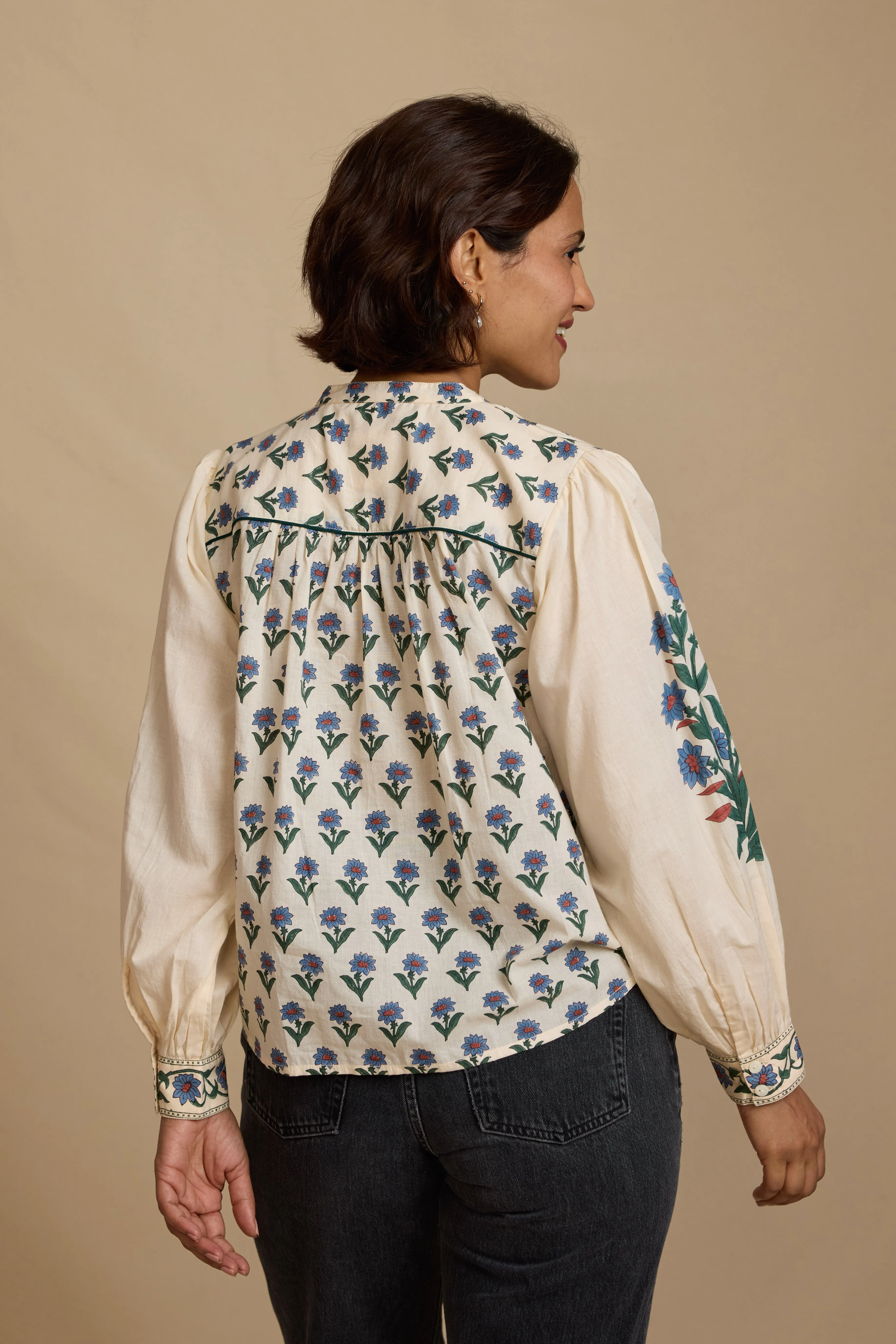Nimes Shirt in Kashmir Flower