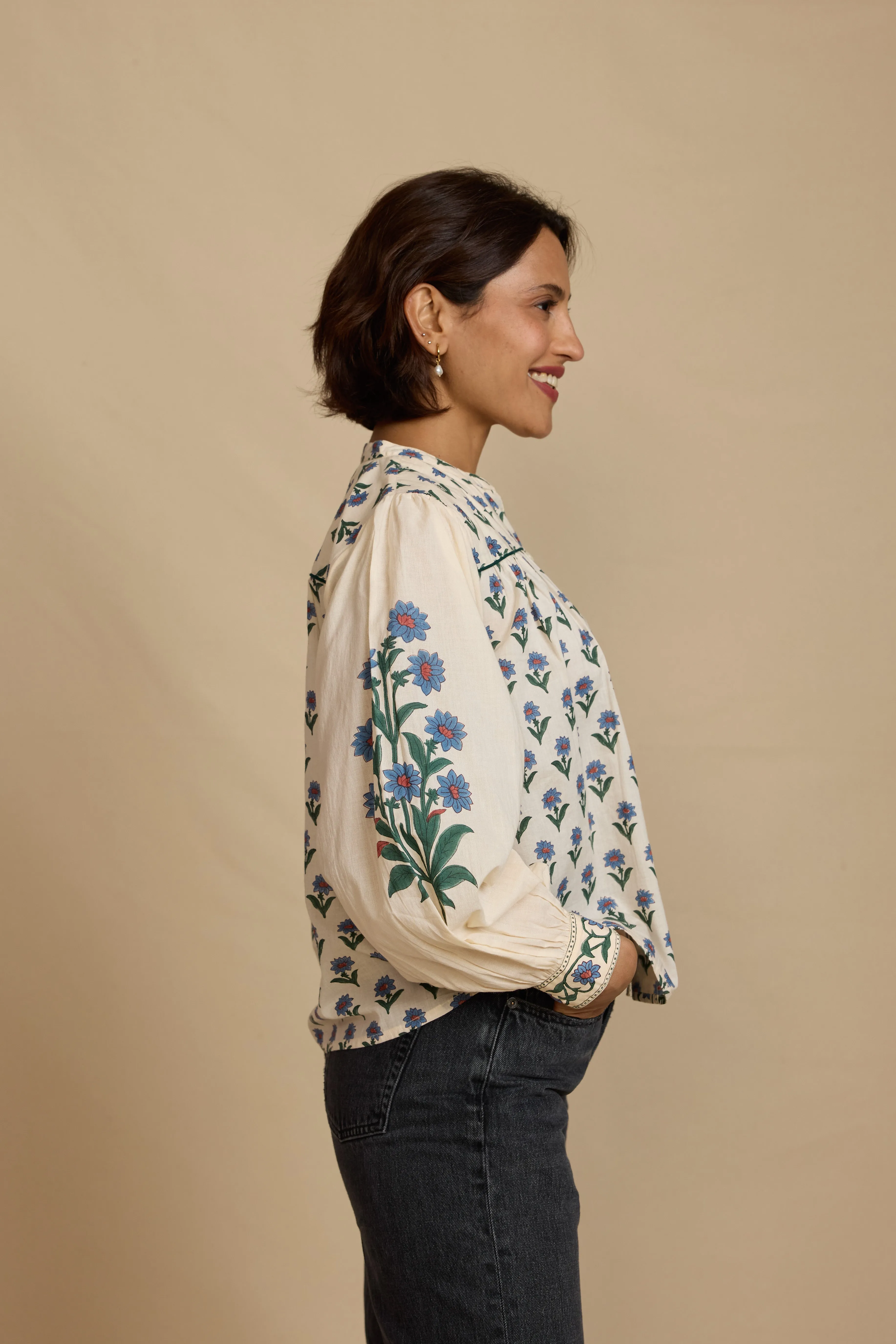 Nimes Shirt in Kashmir Flower