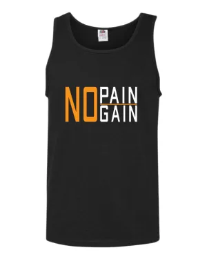 No pain No gain tank top, motivational tank top, inspirational tank tops, casual tank tops
