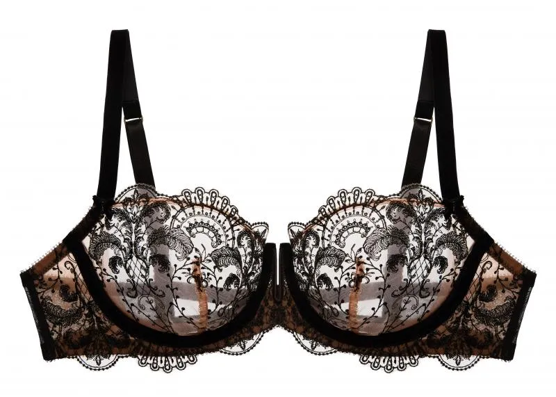 Nom De Plume Underwire Bra - Black -