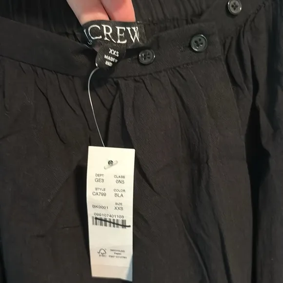 NWT J. Crew Beach cotton midi skirt