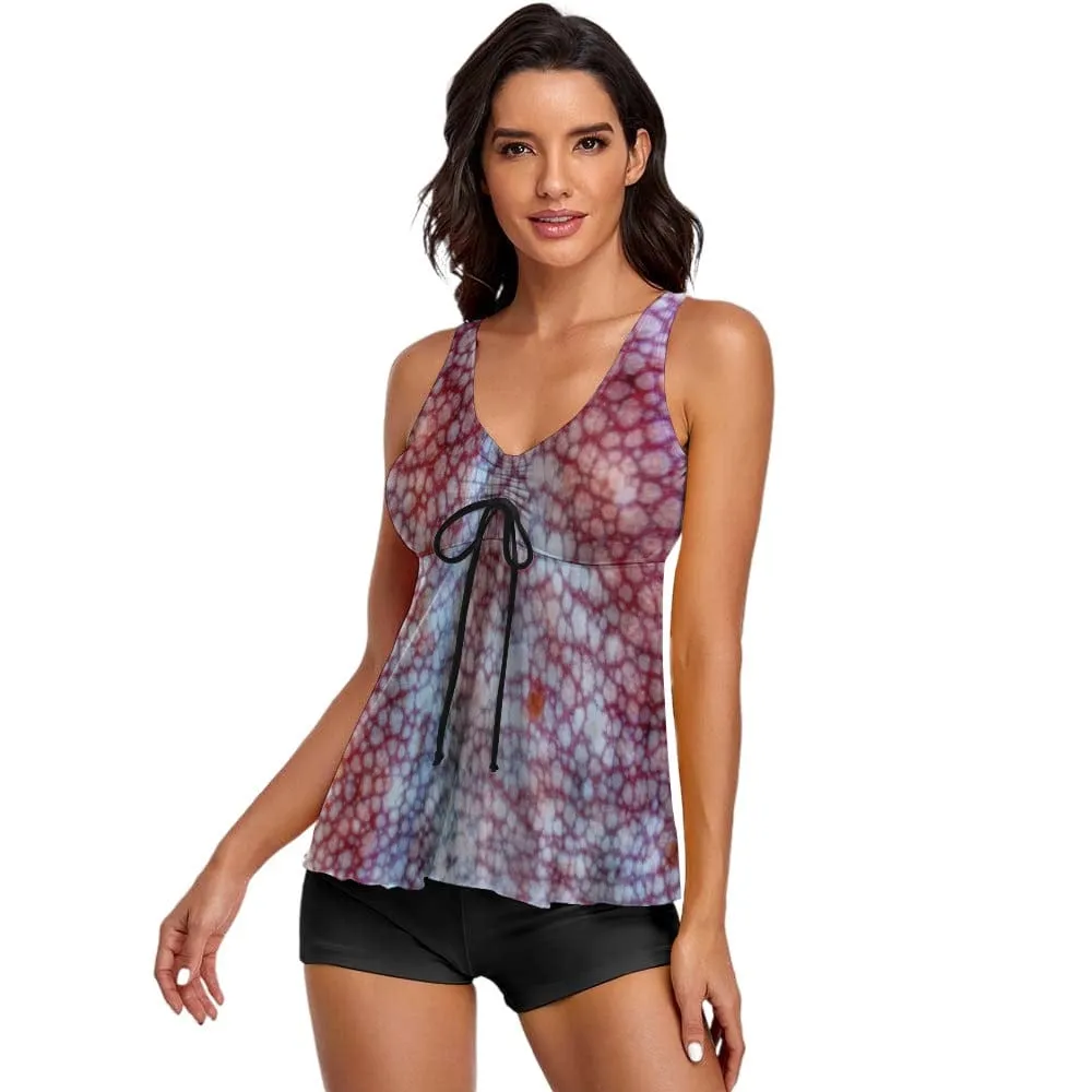 Octopus Women's Two Piece Cover Up Swimsuit