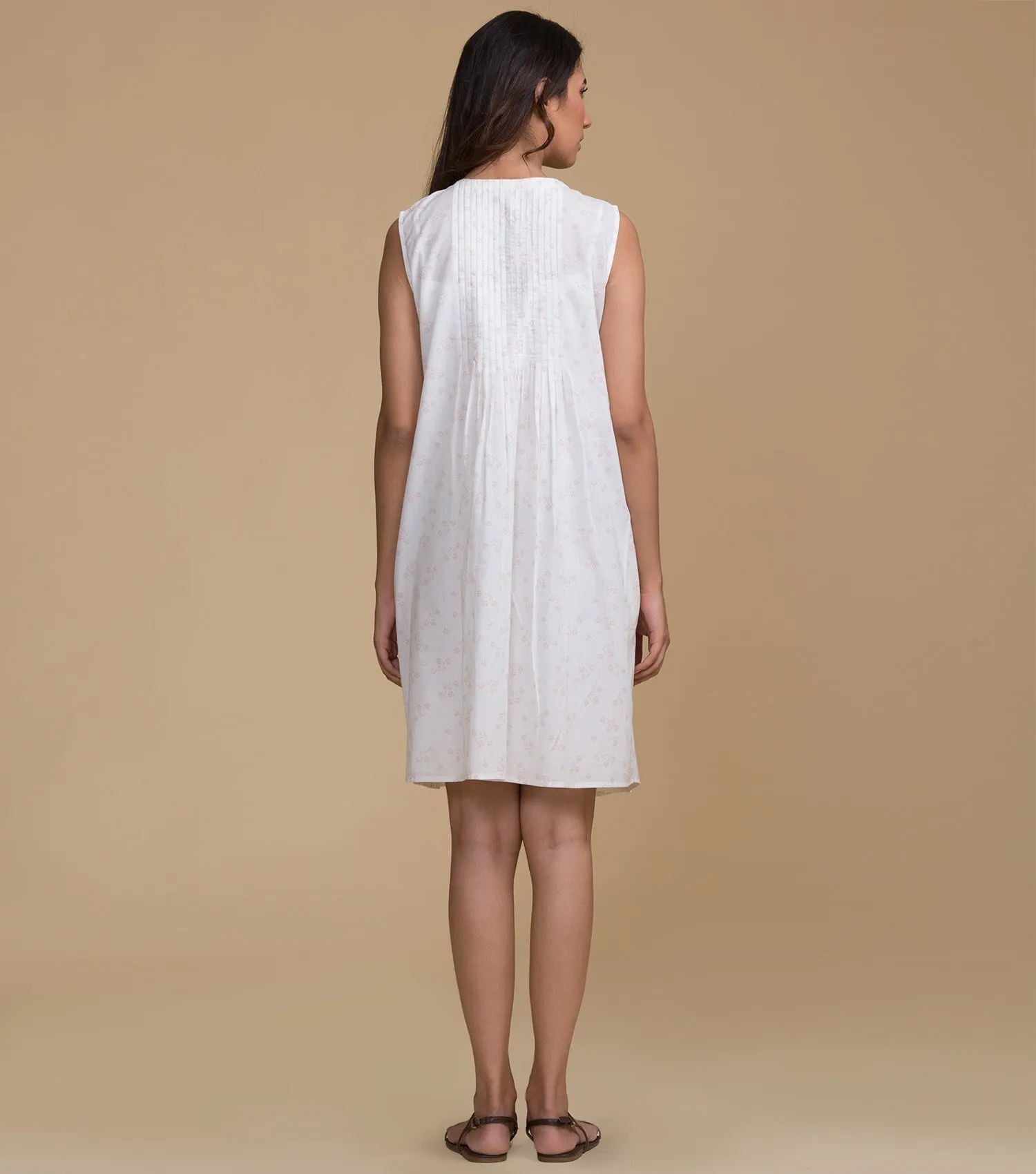 Off-White floral cotton dress