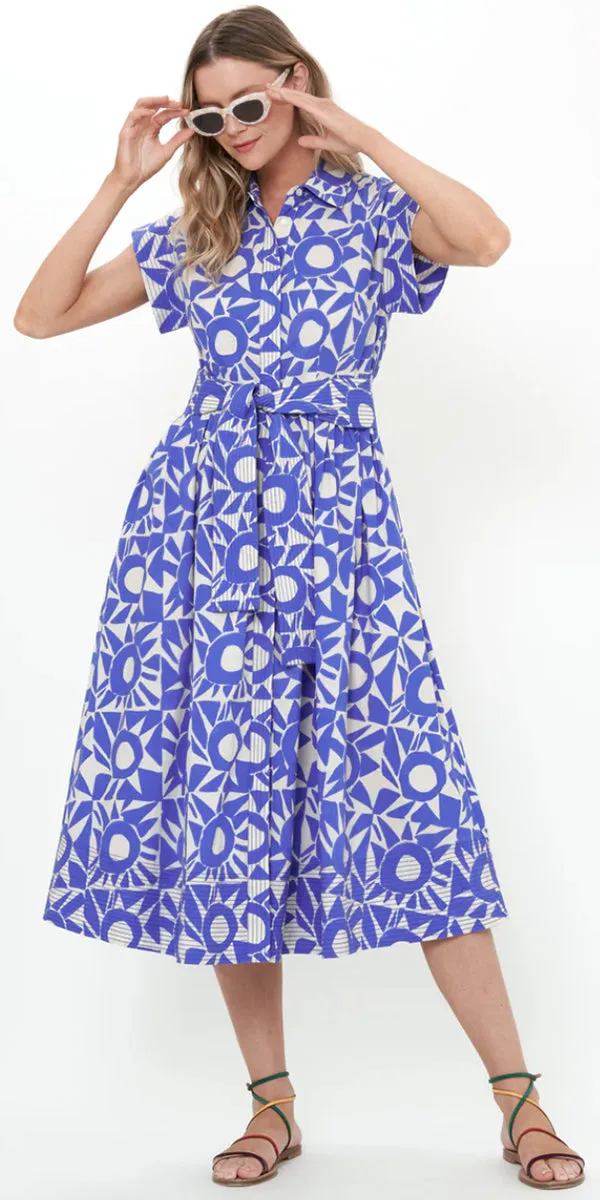 Oliphant Belted Shirt Dress
