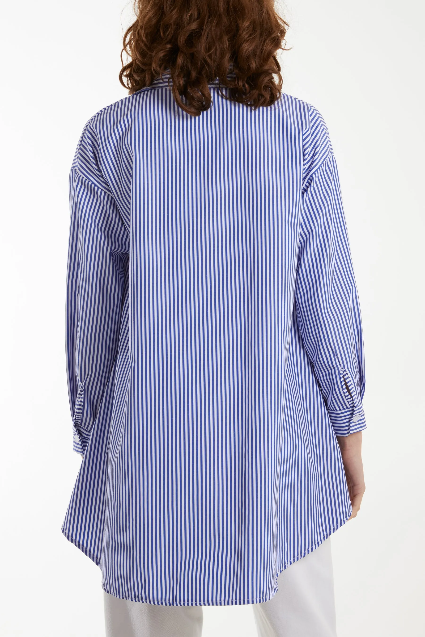 Oversized Pinstripe Shirt