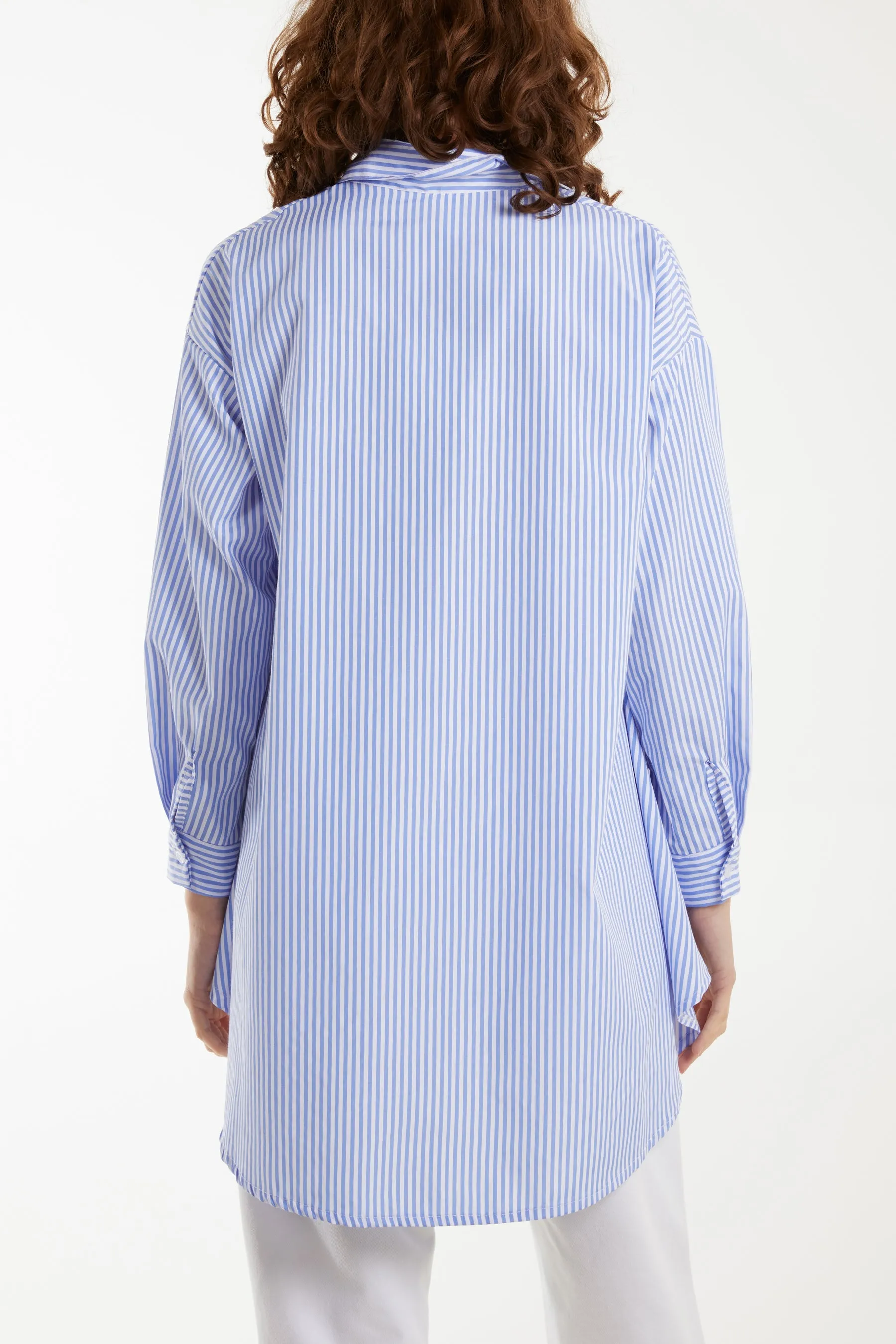 Oversized Pinstripe Shirt