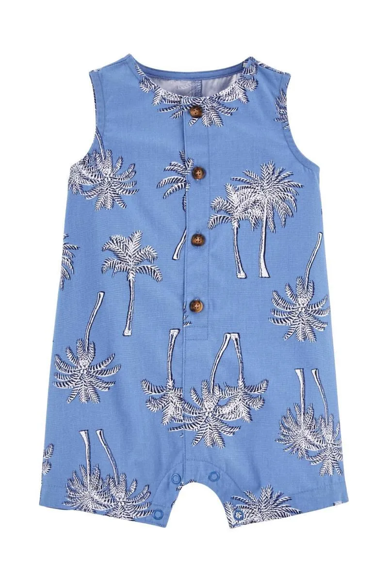Palm Tree Romper