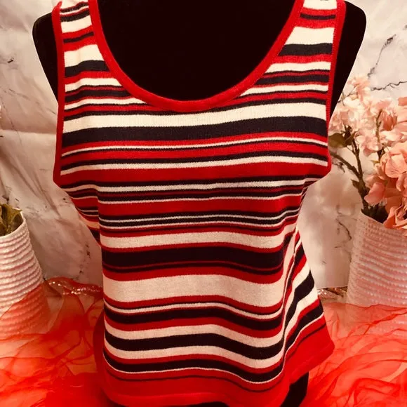 Petite R & K Sleeveless Blouse