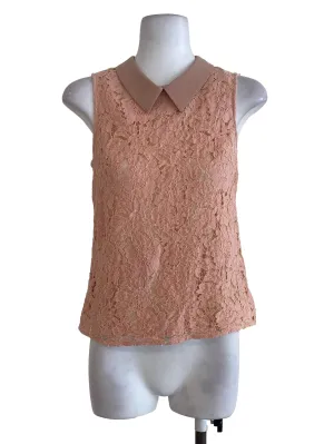 Pink Embroidered Top