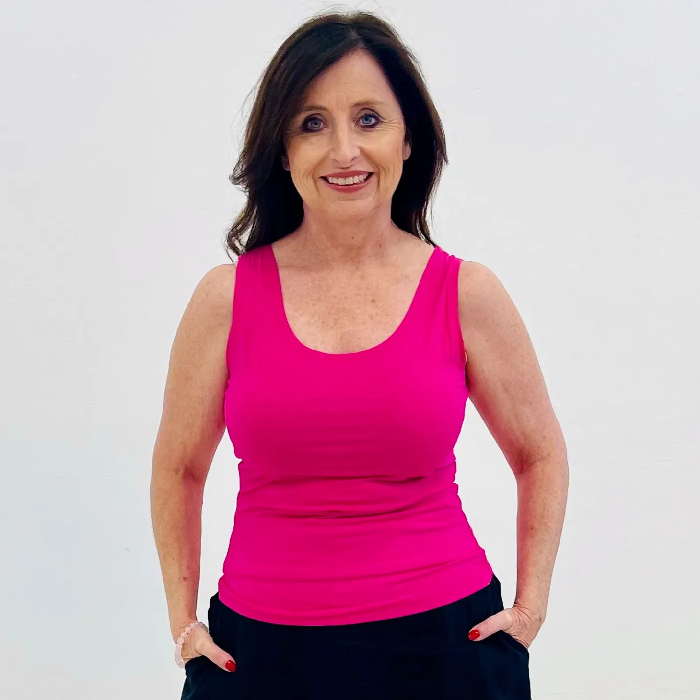 Pink Rose Bamboo Blend Camisole
