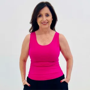 Pink Rose Bamboo Blend Camisole