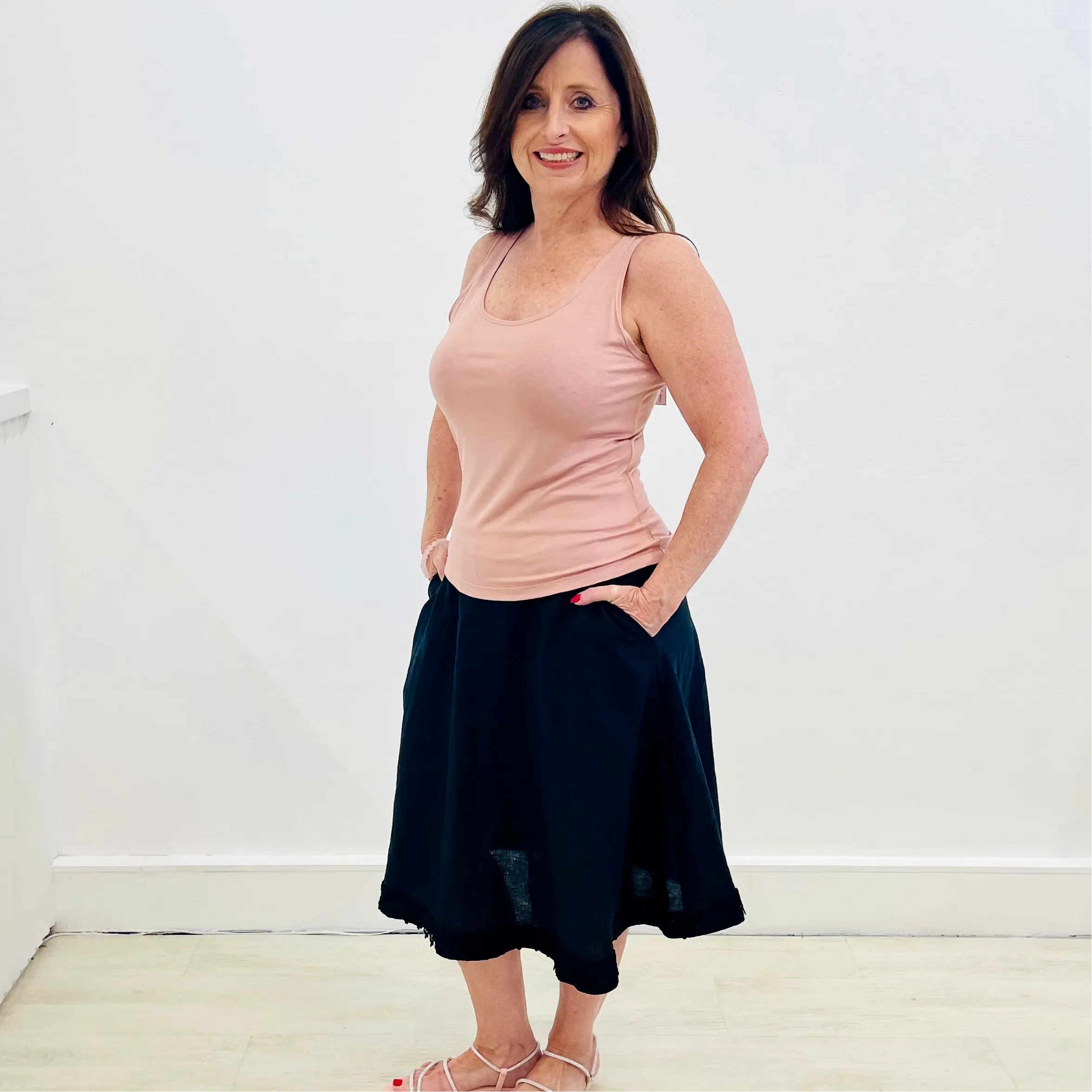 Pink Rose Bamboo Blend Camisole