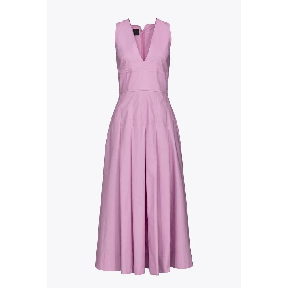 PINKO Pink Cotton Dress