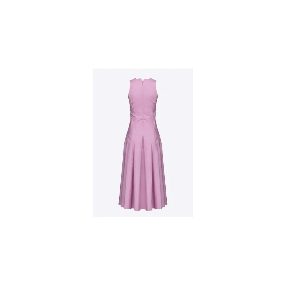 PINKO Pink Cotton Dress