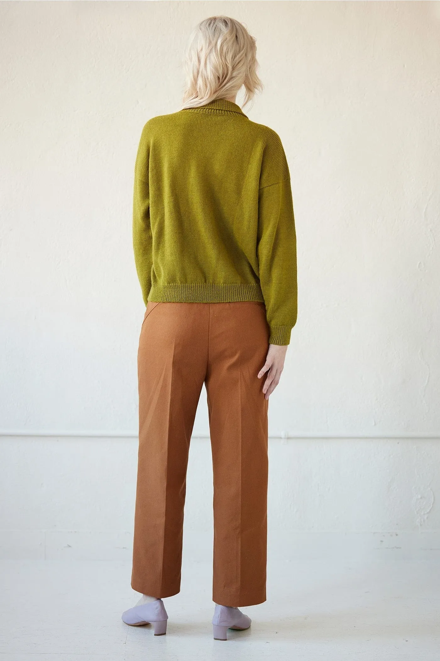 Piper Pant in Cotton Twill (Ankle Length)