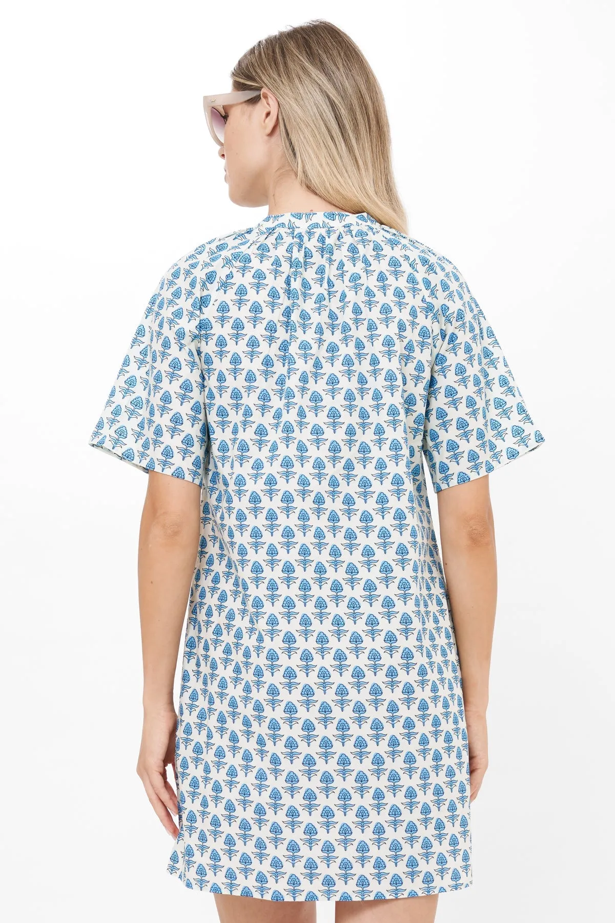 Pocket Dress - Provence Blue