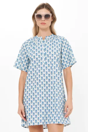 Pocket Dress - Provence Blue