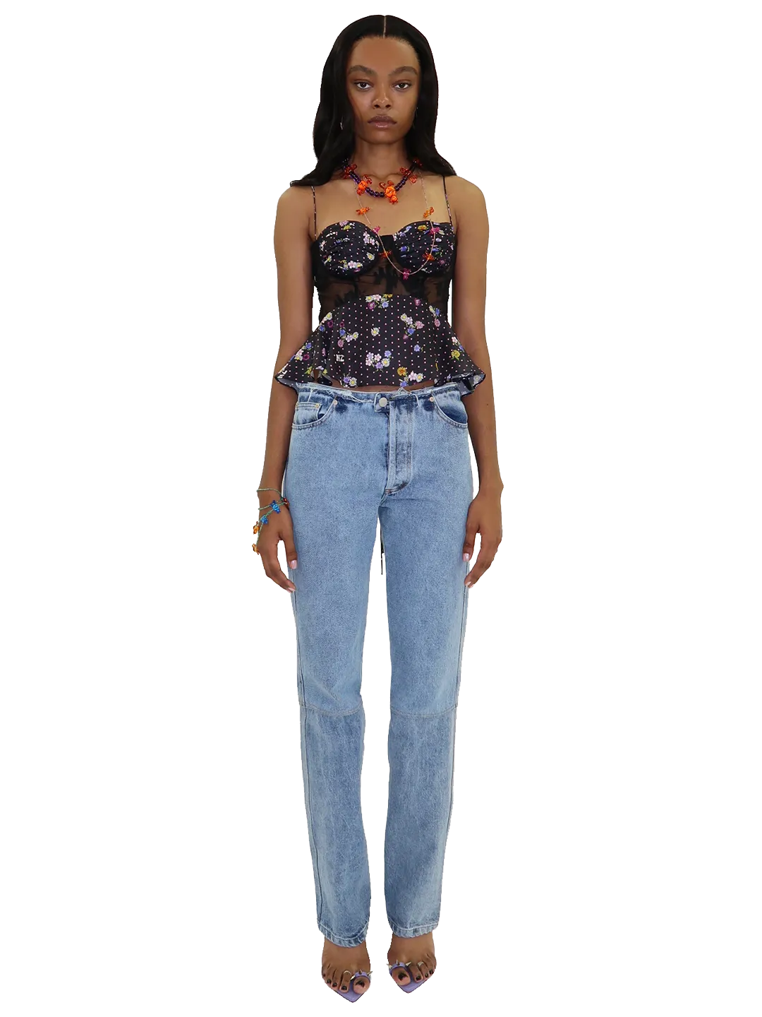 Polka Dot Camisole Top