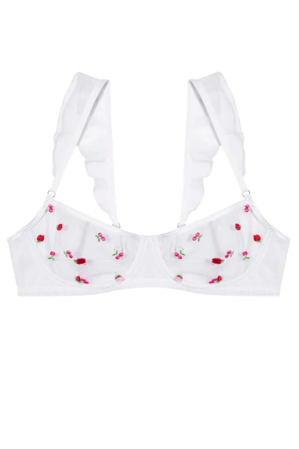 Pomme Underwire Bra- White