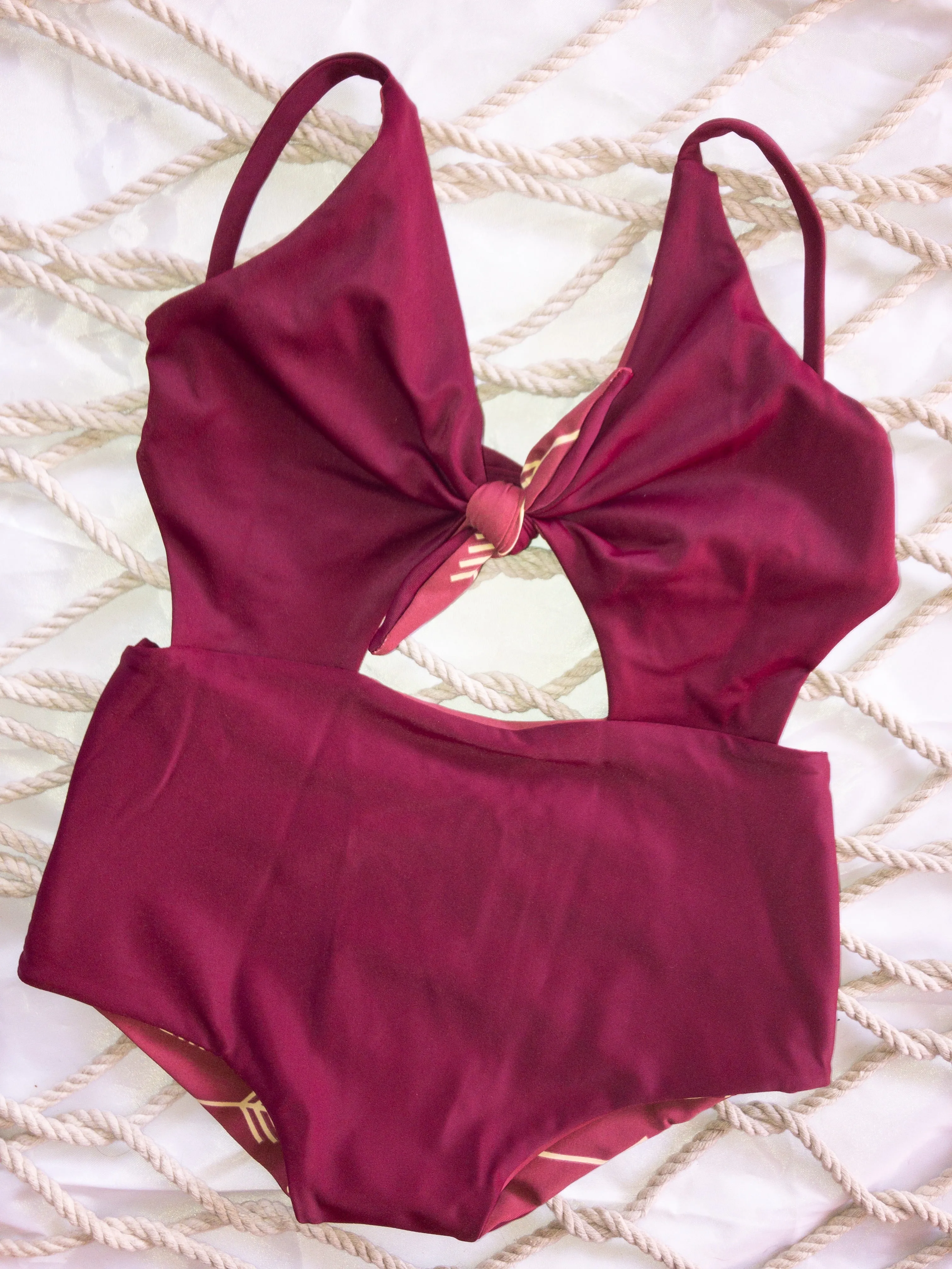 Pre-Made Keiki Girl Kassandra Monokini (Age 5-7)