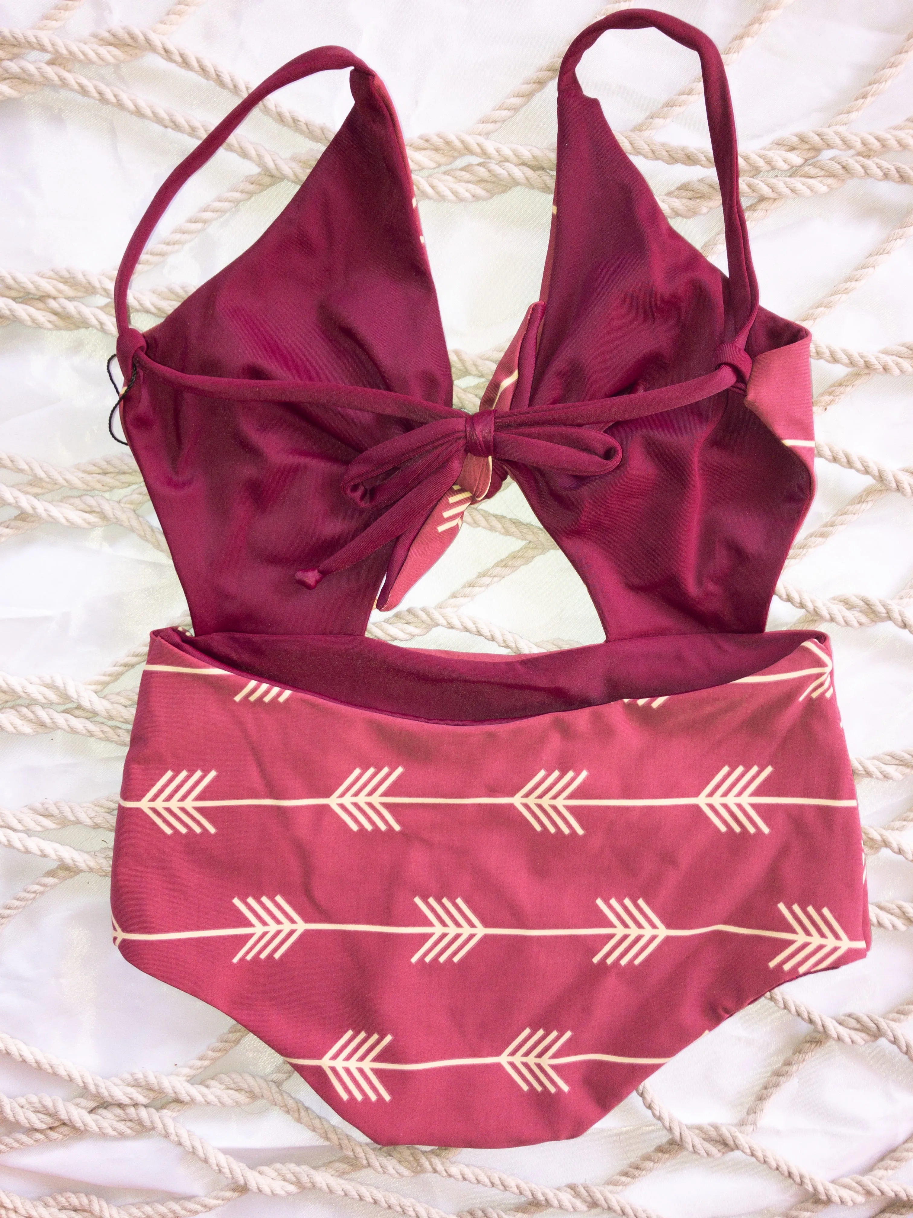 Pre-Made Keiki Girl Kassandra Monokini (Age 5-7)
