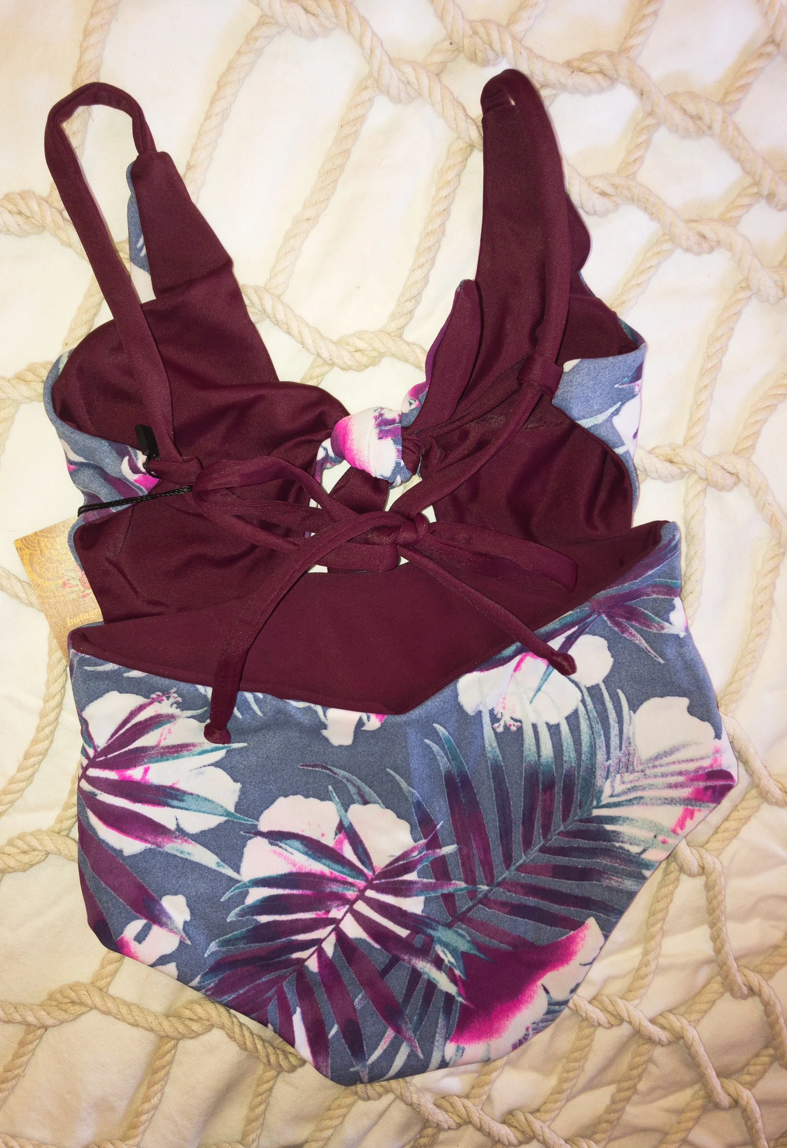 Pre-Made Keiki Girl Kassandra Monokini (Ages 2-4)