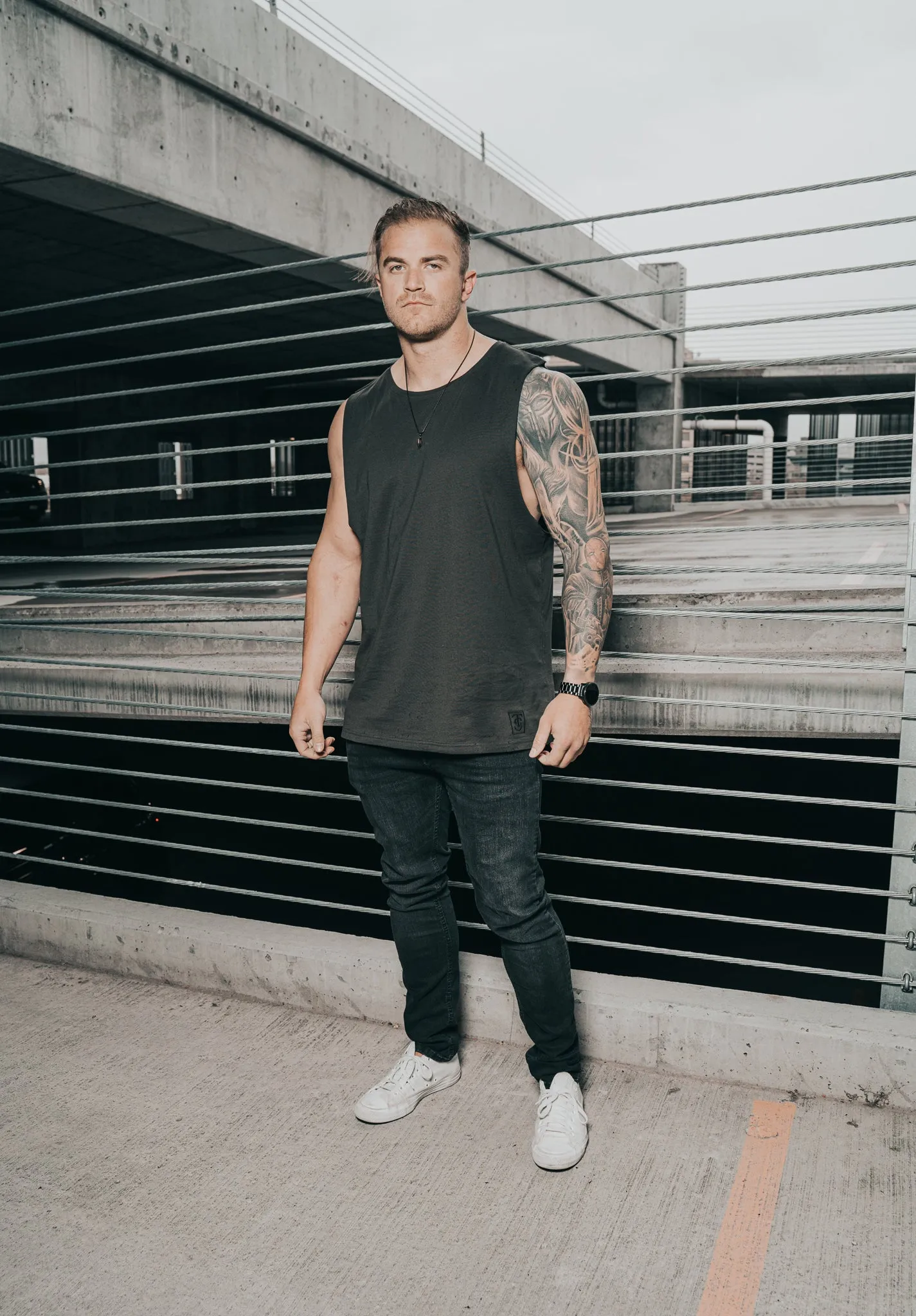 Premium Tank - Charcoal