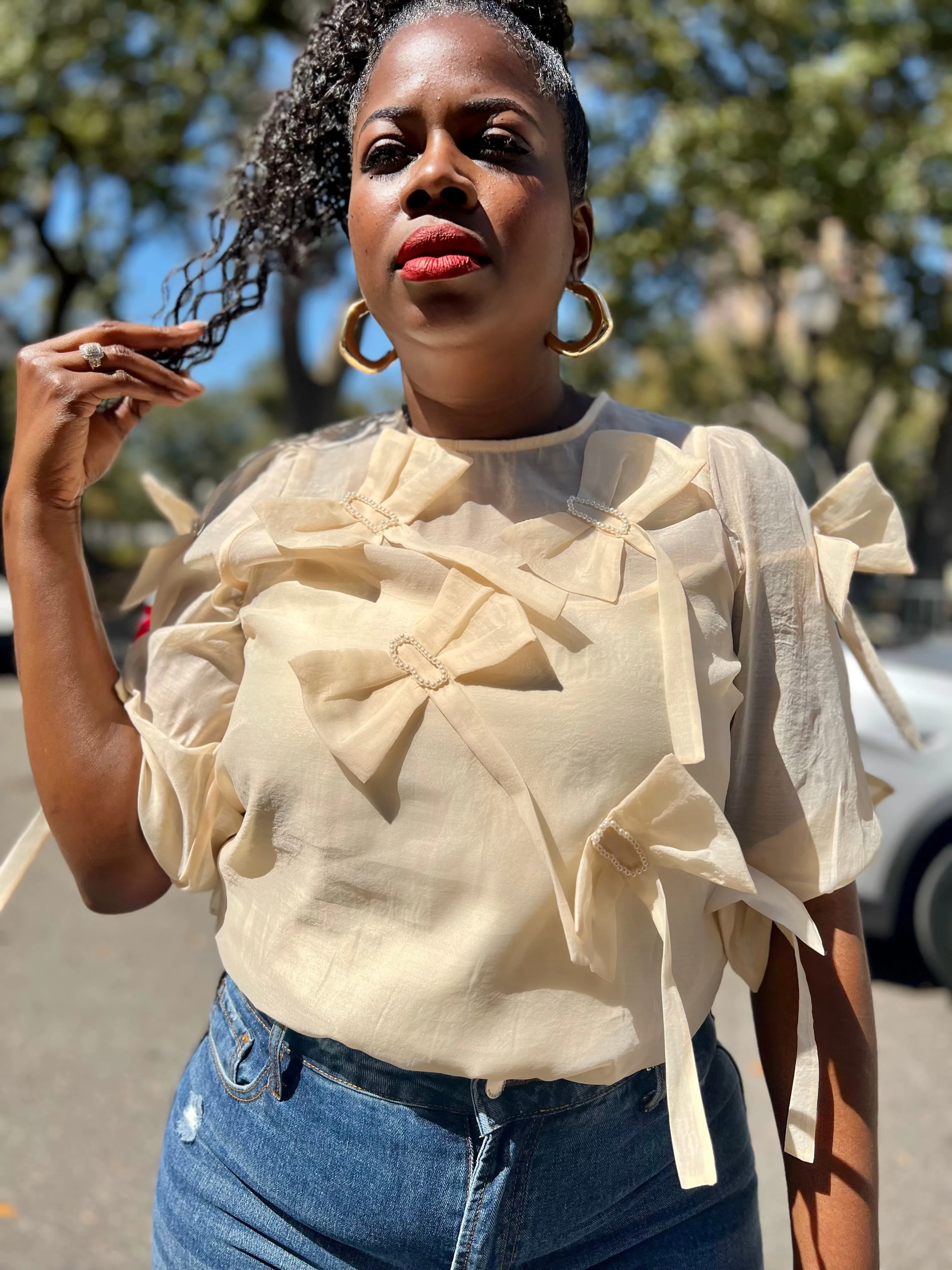 “Pretty as a Bow” Top