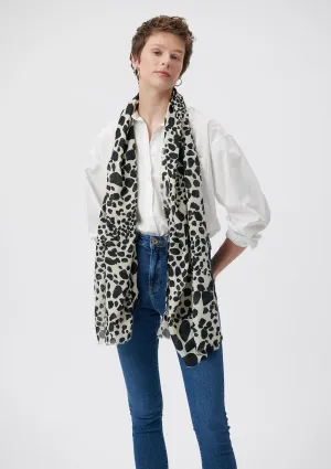 Printed Beige Shawl