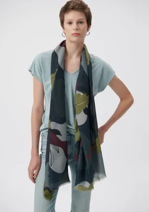Printed Smoke Shawl