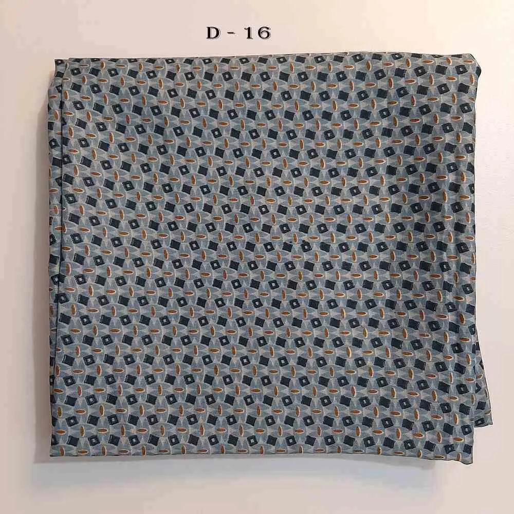 Printed Summer Shawl / Chaddar - Lawn