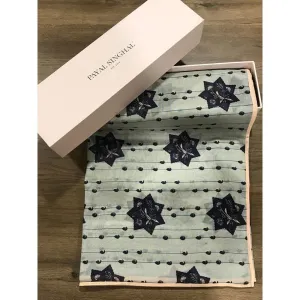 PS Accessories by Payal Singhal Payal Singhal Grey Printed Scarf