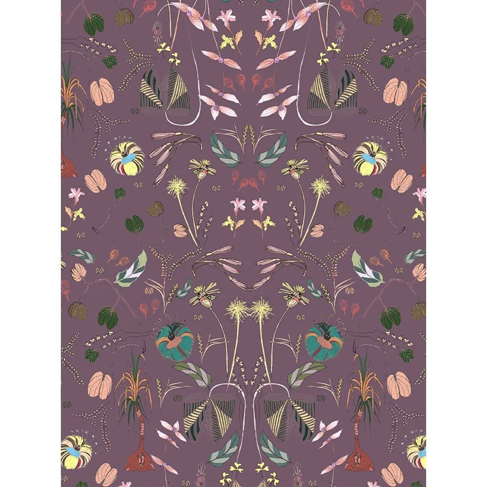 PS Accessories by Payal Singhal Payal Singhal Purple Printed Scarf