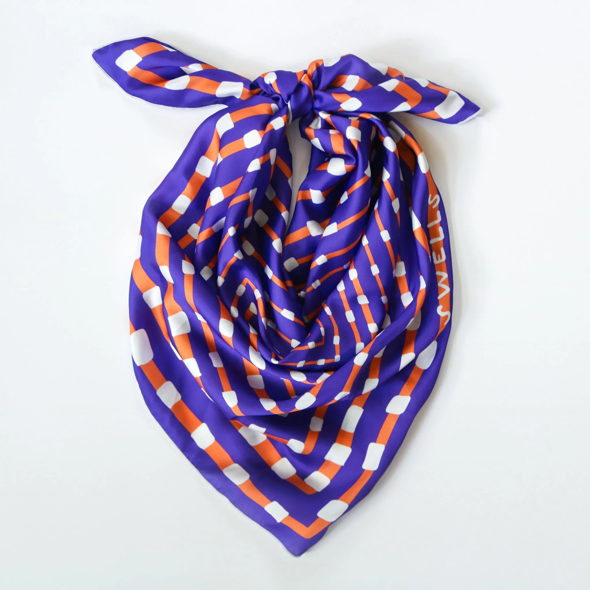 Purple   Orange Gameday Scarf