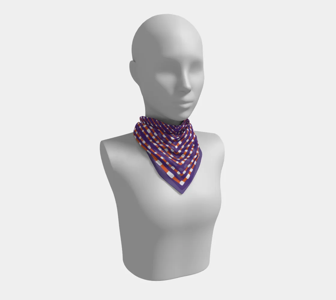 Purple   Orange Gameday Scarf