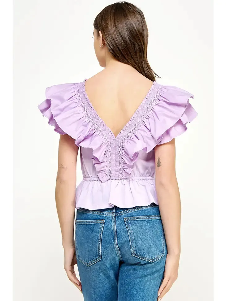 PURPLE POPLIN