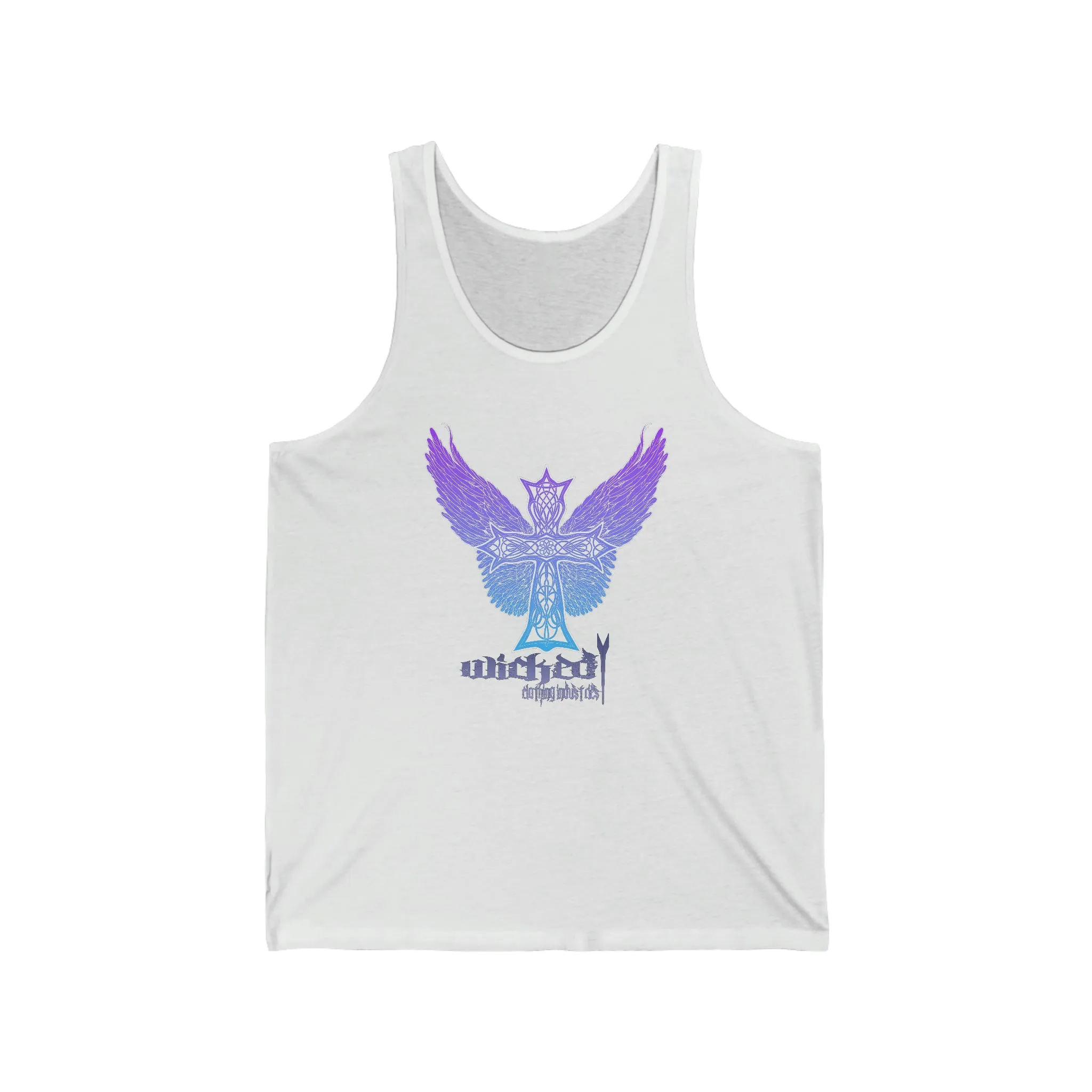 Purple Rain Celtic Cross Tank Top
